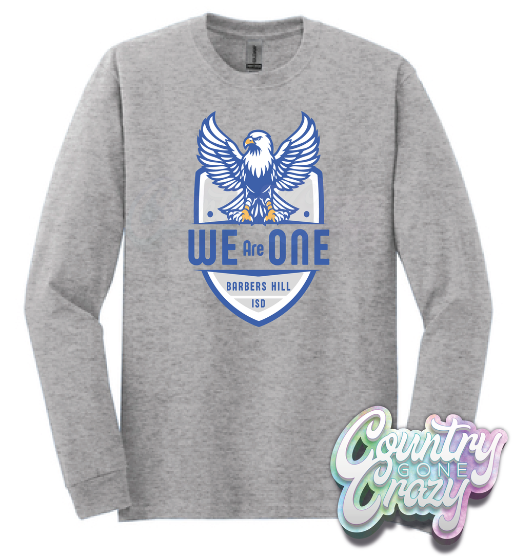 We Are One - Barbers Hill - Long Sleeve T-Shirt-Country Gone Crazy-Country Gone Crazy