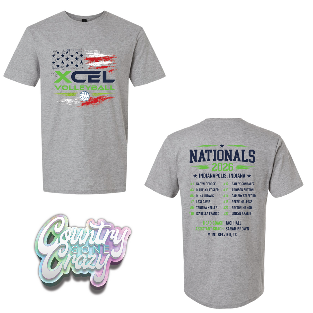 XCEL VOLLEYBALL NATIONALS 2026 - T-SHIRT