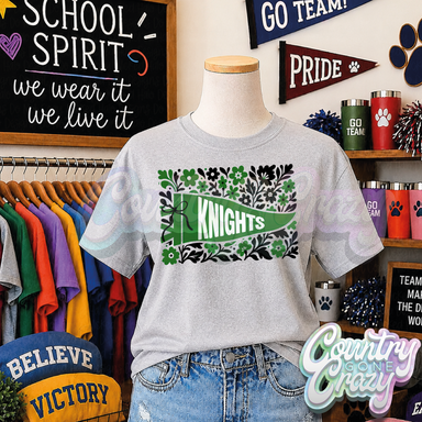 KNIGHTS - FLORAL PENNANT-Country Gone Crazy-Country Gone Crazy