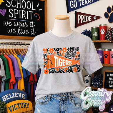 TIGERS - FLORAL PENNANT-Country Gone Crazy-Country Gone Crazy