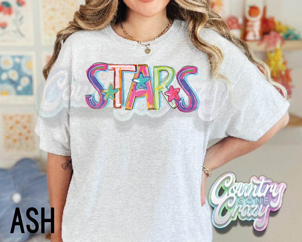 Stars • Splash • T-Shirt-Country Gone Crazy-Country Gone Crazy