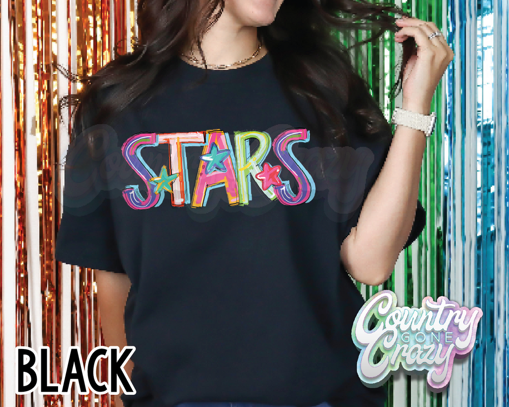 Stars • Splash • T-Shirt-Country Gone Crazy-Country Gone Crazy