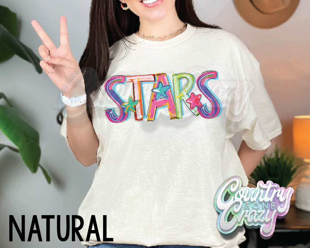 Stars • Splash • T-Shirt-Country Gone Crazy-Country Gone Crazy