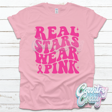Stars Breast Cancer T-Shirt-Country Gone Crazy-Country Gone Crazy