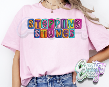 Stepping Stones •• Bubble •• T-Shirt-Country Gone Crazy-Country Gone Crazy