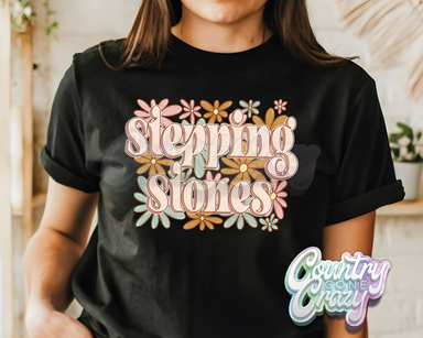 Stepping Stones • Blooming Boho • T-Shirt-Country Gone Crazy-Country Gone Crazy