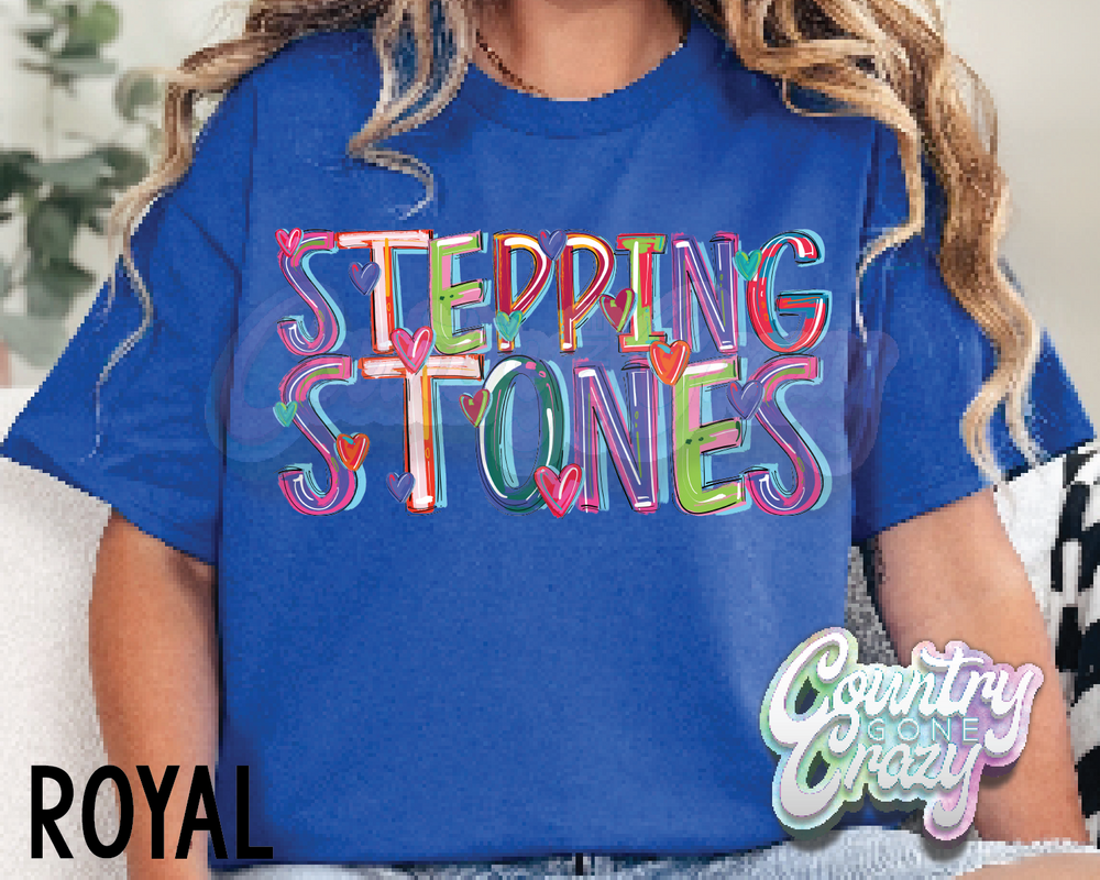 Stepping Stones • Splash • T-Shirt-Country Gone Crazy-Country Gone Crazy