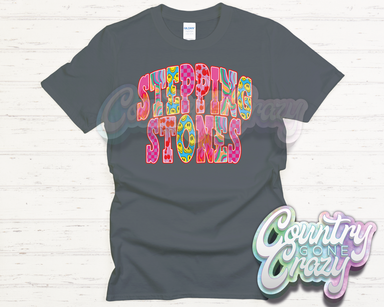 STEPPING STONES // GOOD VIBES // T-Shirt-Country Gone Crazy-Country Gone Crazy