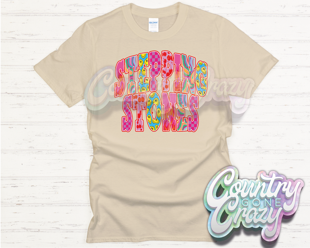 STEPPING STONES // GOOD VIBES // T-Shirt-Country Gone Crazy-Country Gone Crazy