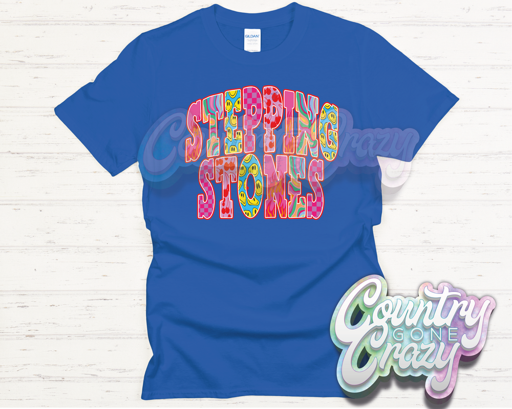 STEPPING STONES // GOOD VIBES // T-Shirt-Country Gone Crazy-Country Gone Crazy