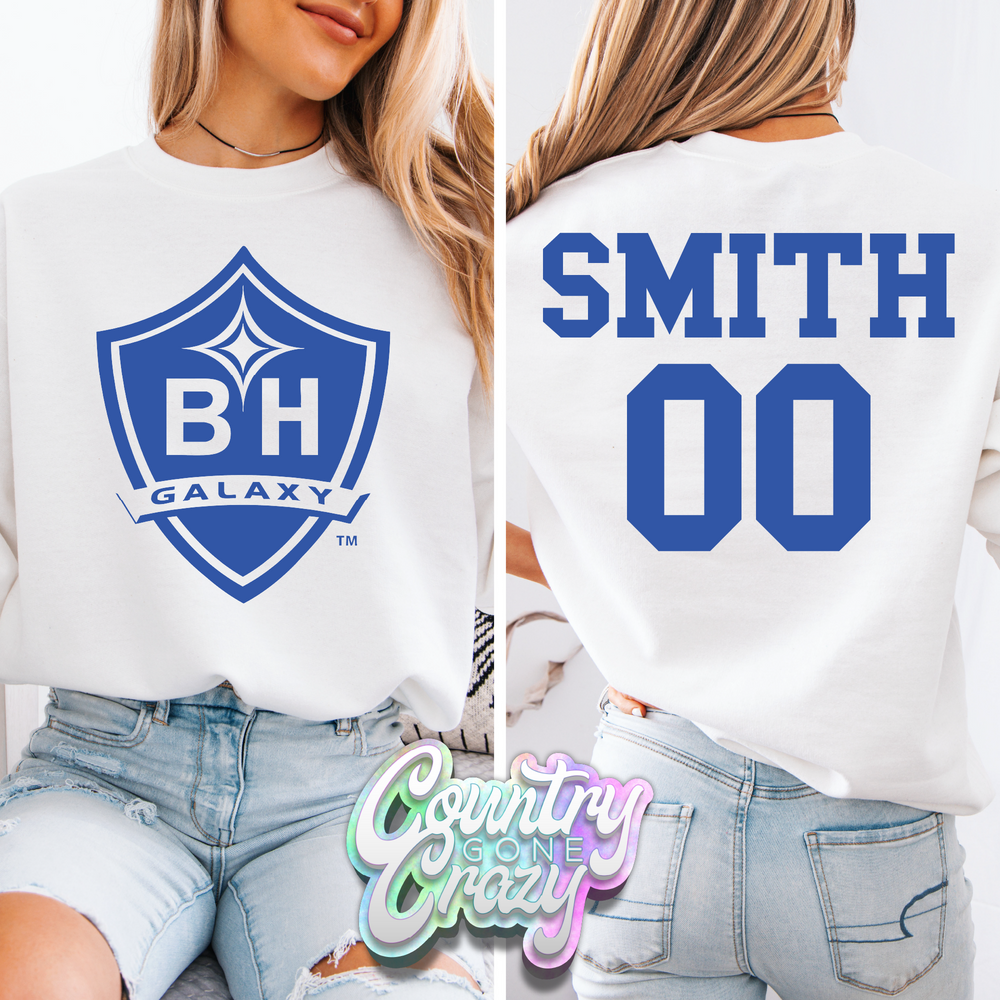 BH Galaxy Soccer Team - Sweatshirt-Country Gone Crazy-Country Gone Crazy
