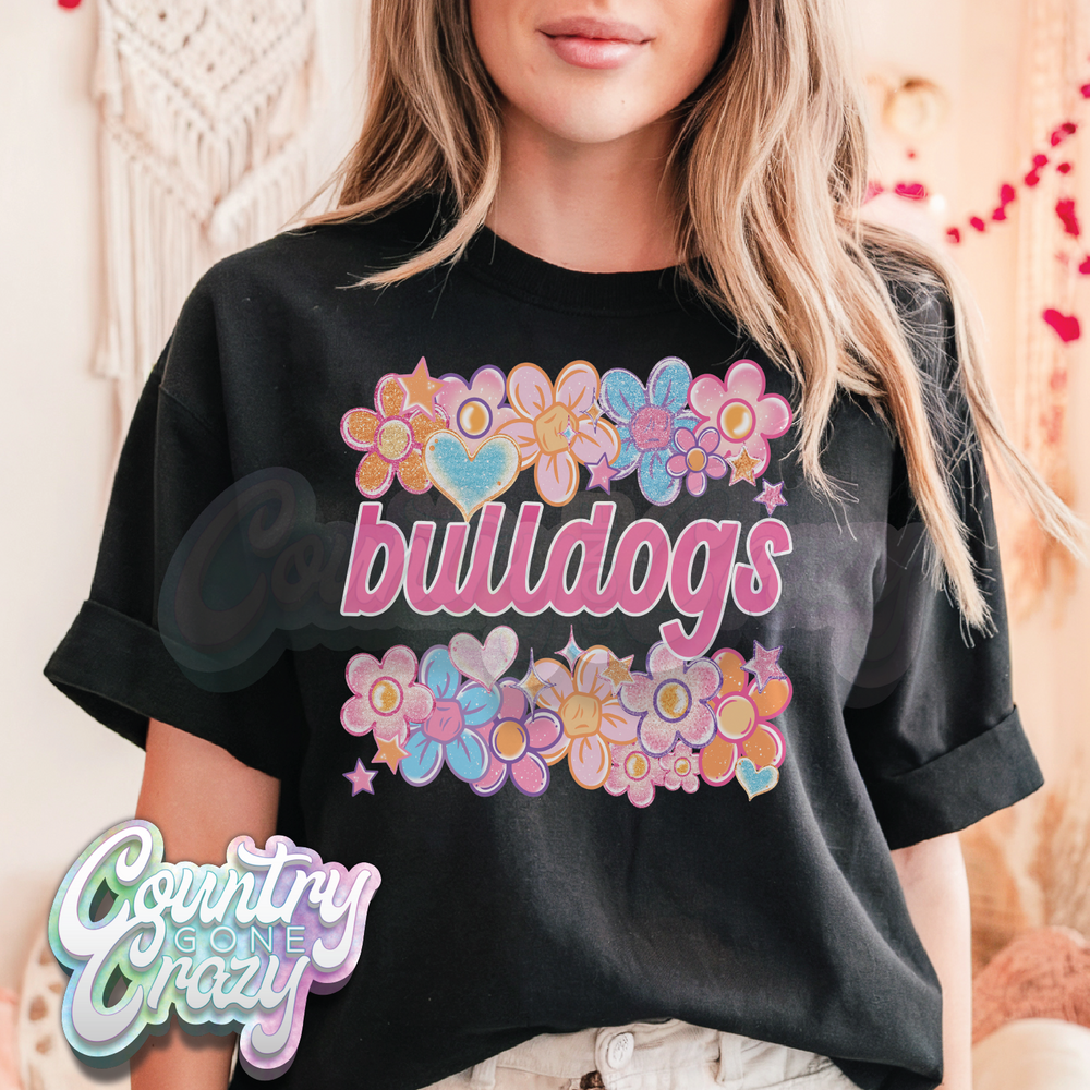 bulldogs ♥ sweetness ♥ t-shirt-Country Gone Crazy-Country Gone Crazy