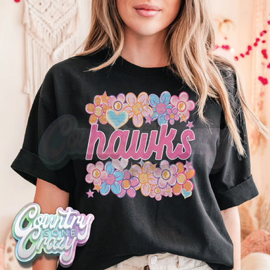 hawks ♥ sweetness ♥ t-shirt-Country Gone Crazy-Country Gone Crazy