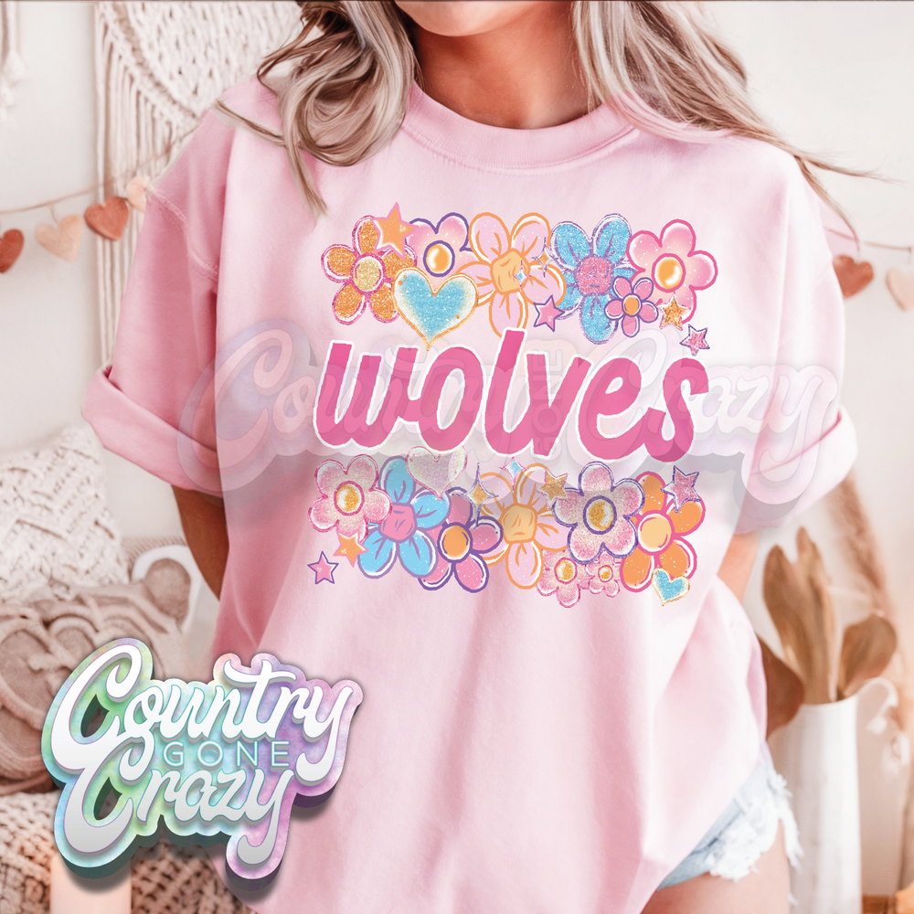 wolves ♥ sweetness ♥ t-shirt-Country Gone Crazy-Country Gone Crazy