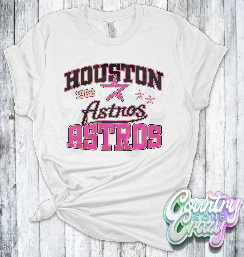 Houston Astros Pet Jersey (Pink)
