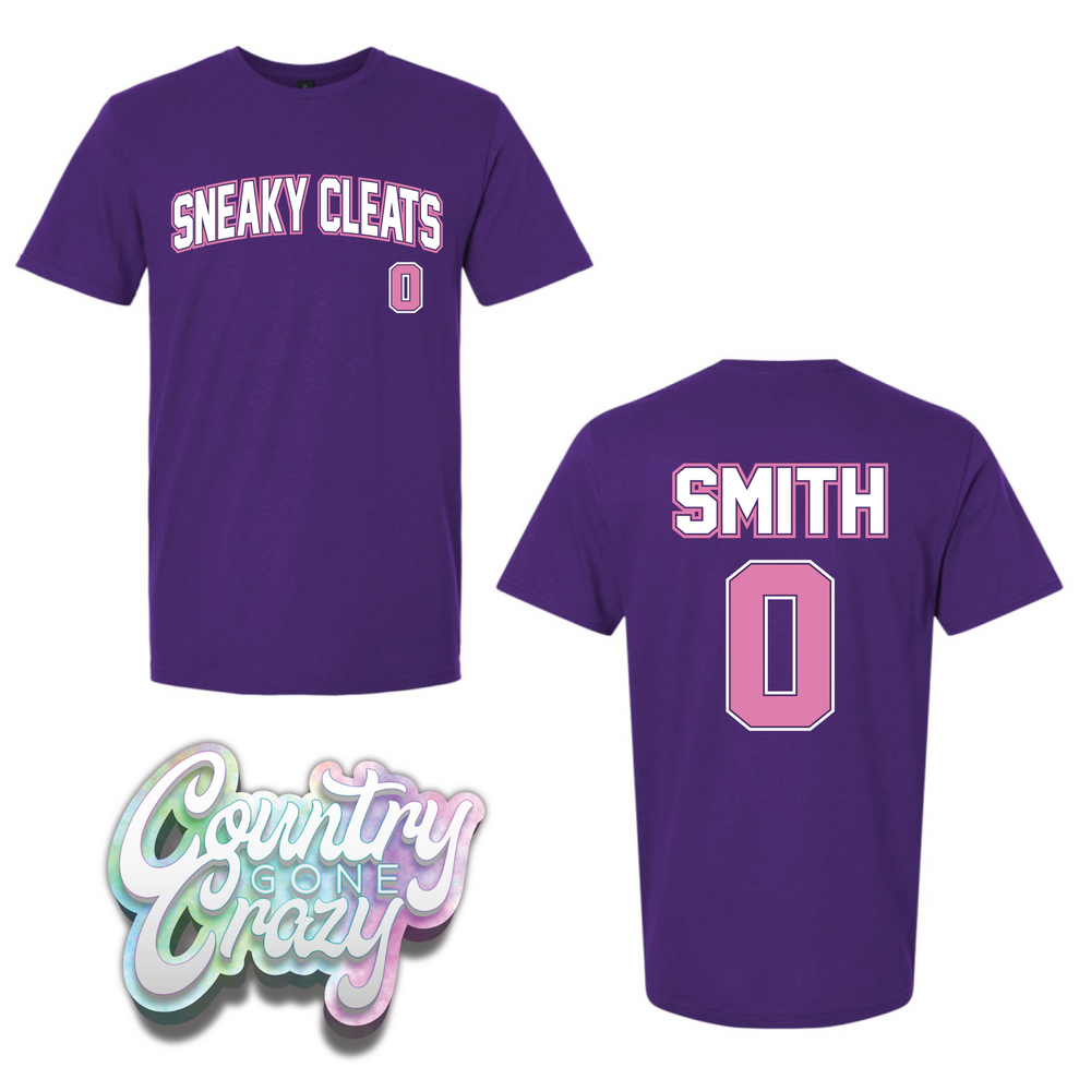 Sneaky Cleats - Softball - T-Shirt-Country Gone Crazy-Country Gone Crazy