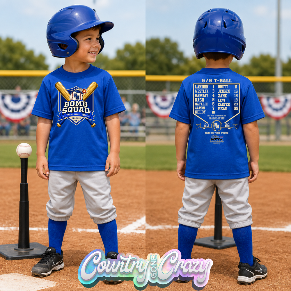 BOMB SQUAD // 5/6 T-BALL // T-SHIRT