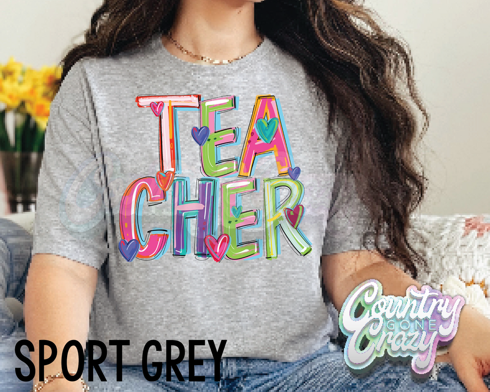 TEACHER • Splash • T-Shirt-Country Gone Crazy-Country Gone Crazy