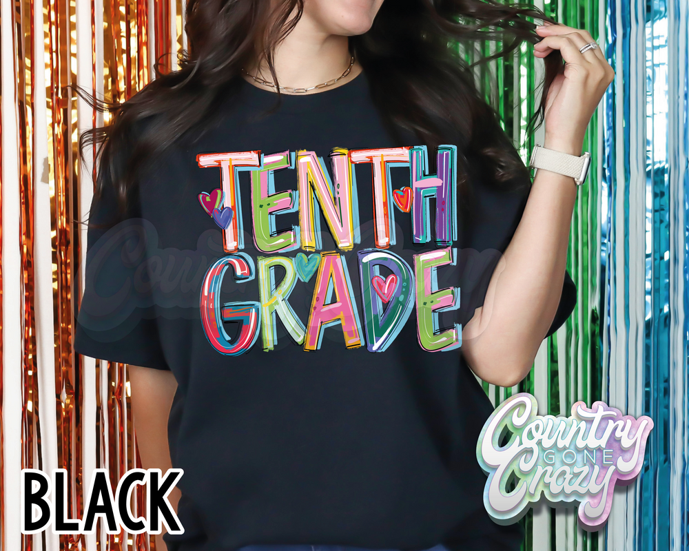 Tenth Grade • Splash • T-Shirt-Country Gone Crazy-Country Gone Crazy