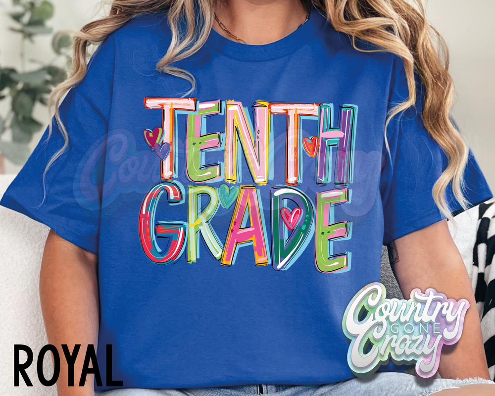 Tenth Grade • Splash • T-Shirt-Country Gone Crazy-Country Gone Crazy