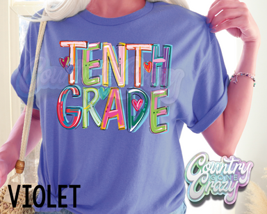 Tenth Grade • Splash • T-Shirt-Country Gone Crazy-Country Gone Crazy