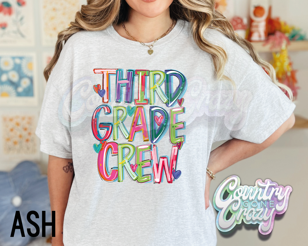 Third Grade Crew • Splash • T-Shirt-Country Gone Crazy-Country Gone Crazy