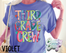 Third Grade Crew • Splash • T-Shirt-Country Gone Crazy-Country Gone Crazy