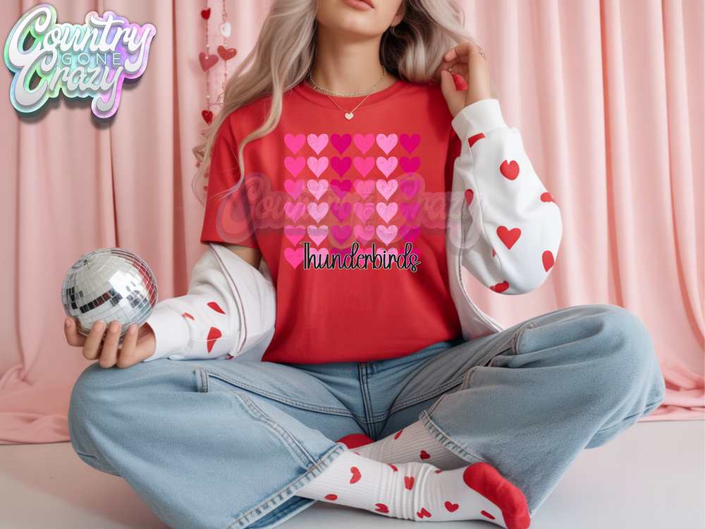 THUNDERBIRDS - LOVE STRUCK - T-SHIRT-Country Gone Crazy-Country Gone Crazy