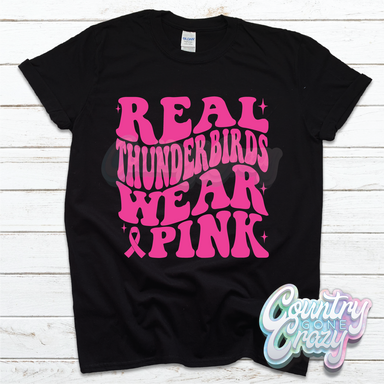 Thunderbirds Breast Cancer T-Shirt-Country Gone Crazy-Country Gone Crazy