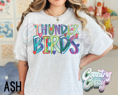 Thunderbirds • Splash • T-Shirt-Country Gone Crazy-Country Gone Crazy