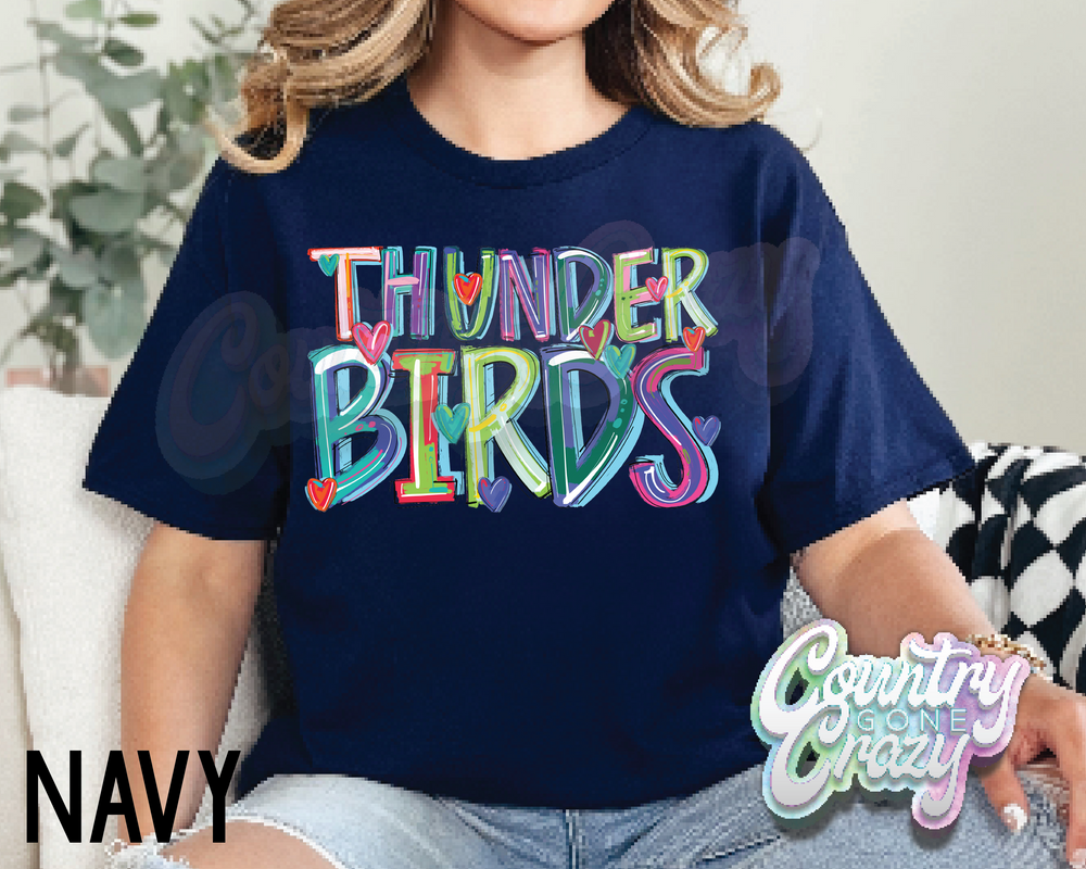 Thunderbirds • Splash • T-Shirt-Country Gone Crazy-Country Gone Crazy