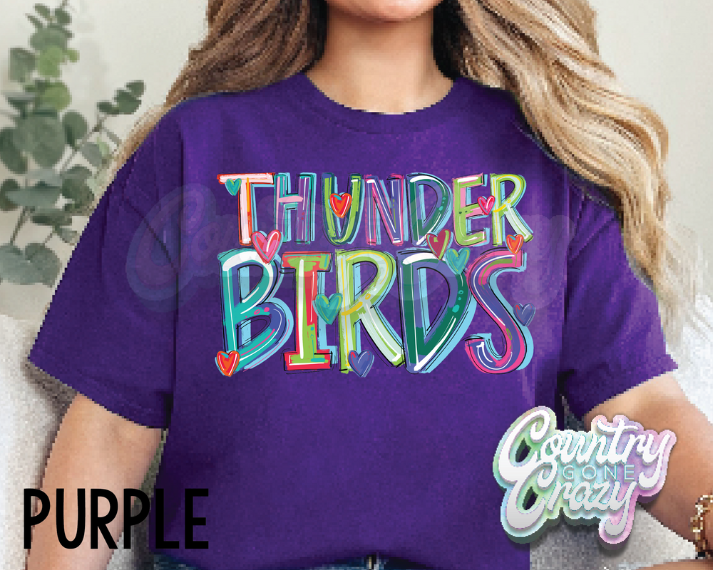 Thunderbirds • Splash • T-Shirt-Country Gone Crazy-Country Gone Crazy