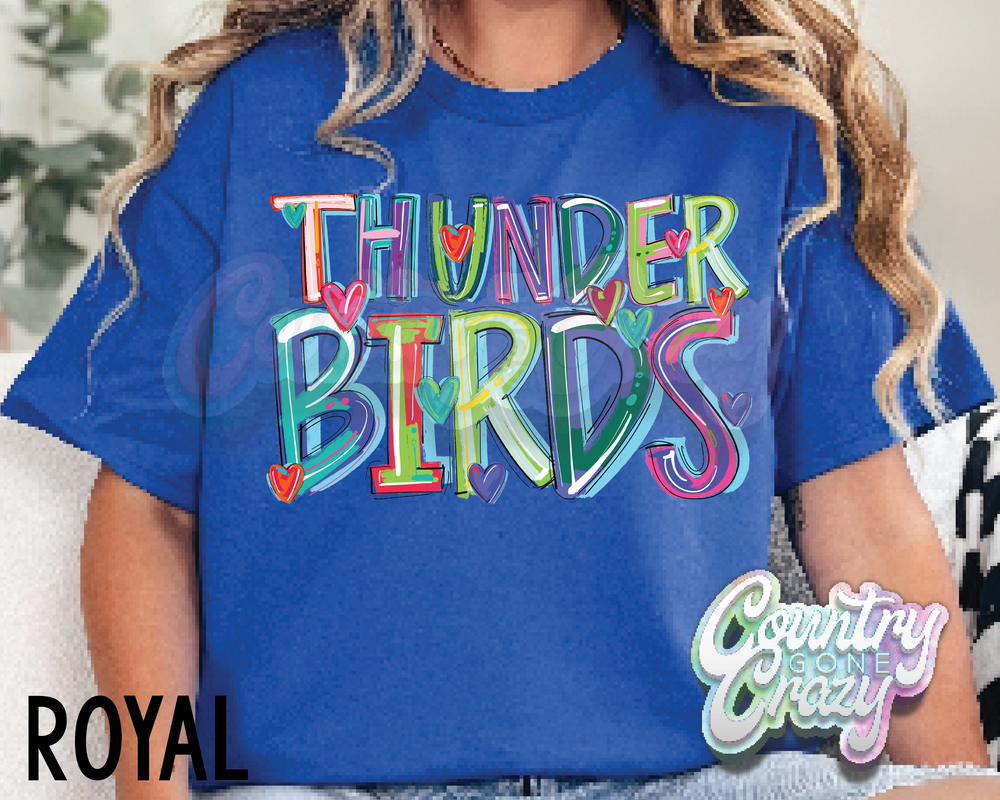 Thunderbirds • Splash • T-Shirt-Country Gone Crazy-Country Gone Crazy