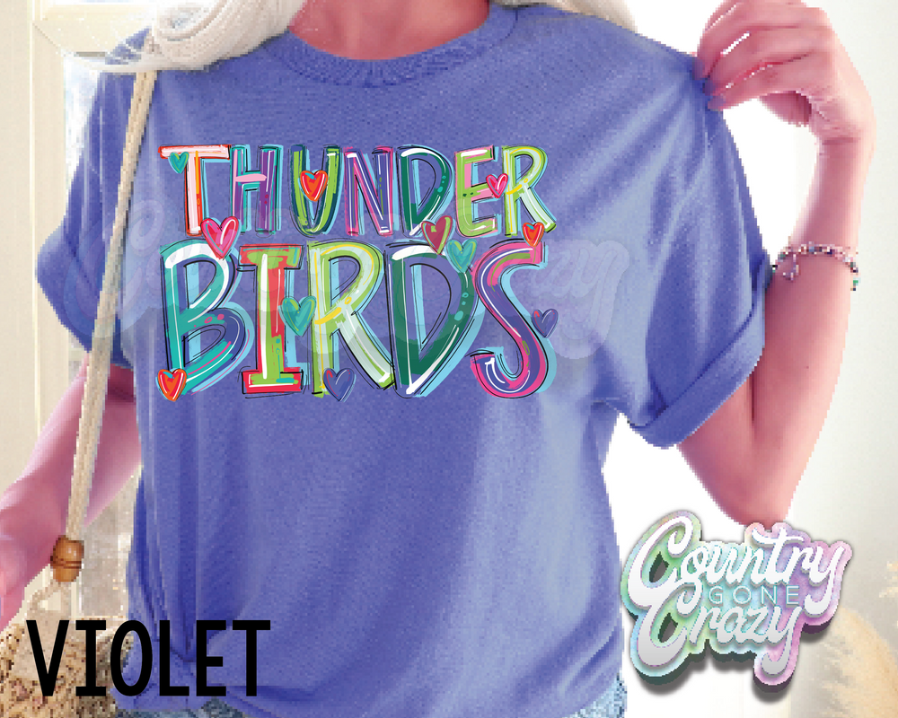 Thunderbirds • Splash • T-Shirt-Country Gone Crazy-Country Gone Crazy