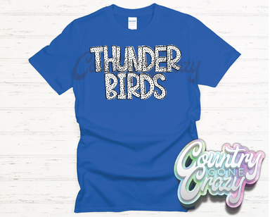 Thunderbirds •• Dottie •• T-Shirt-Country Gone Crazy-Country Gone Crazy
