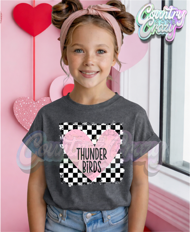 HEART OF A • THUNDERBIRD • T-Shirt-Country Gone Crazy-Country Gone Crazy