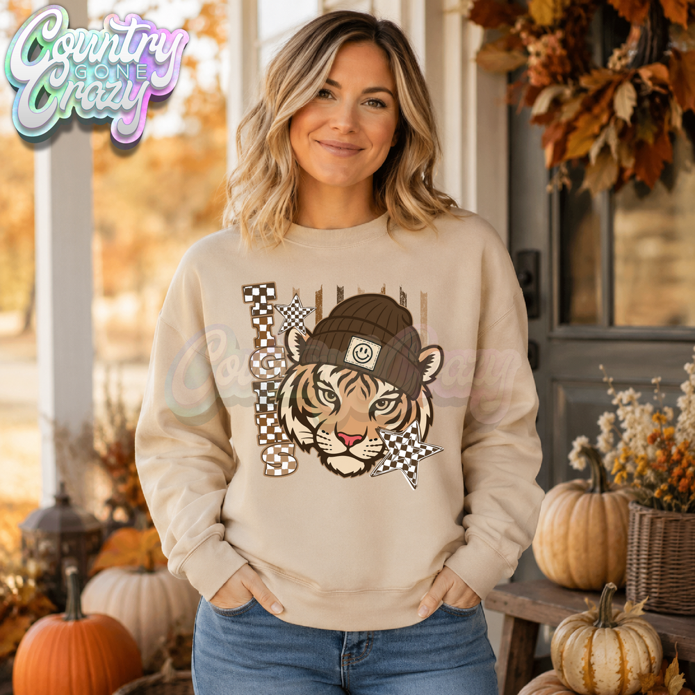 TIGERS • COZY BUT FIERCE • SWEATSHIRT