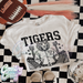 Tigers ~ Letterman ~ Natural T-Shirt-Country Gone Crazy-Country Gone Crazy