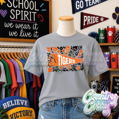 TIGERS - FLORAL PENNANT-Country Gone Crazy-Country Gone Crazy
