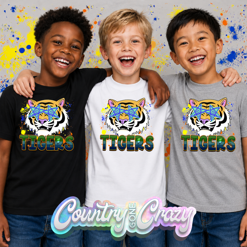 TIGERS > SPLASH CHAOS >-Gildan-Country Gone Crazy