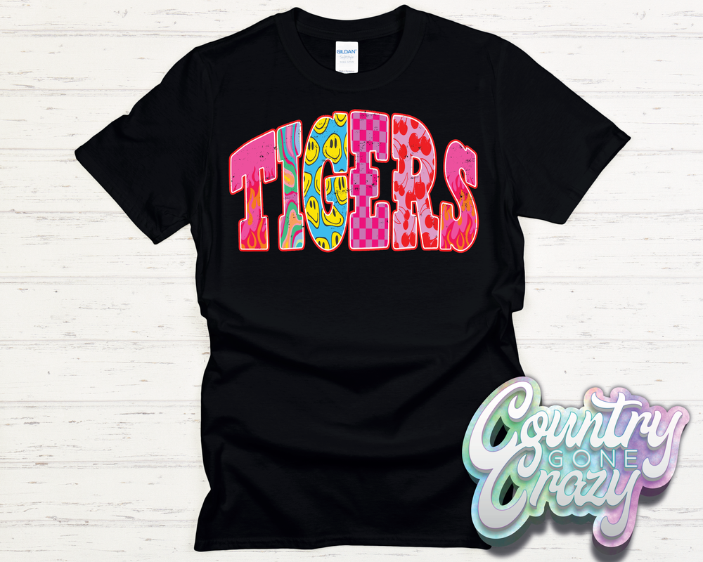 TIGERS // GOOD VIBES // T-Shirt-Country Gone Crazy-Country Gone Crazy