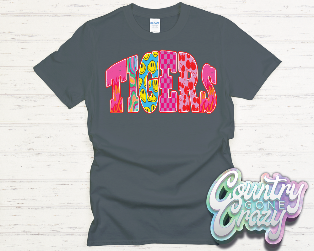 TIGERS // GOOD VIBES // T-Shirt-Country Gone Crazy-Country Gone Crazy