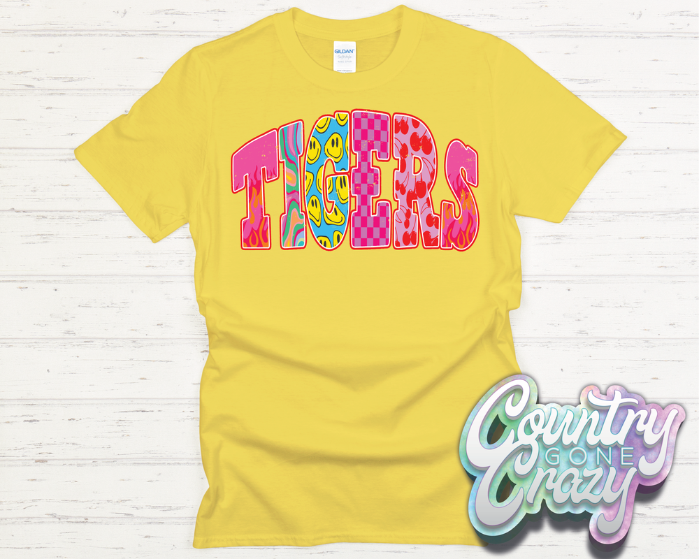 TIGERS // GOOD VIBES // T-Shirt-Country Gone Crazy-Country Gone Crazy