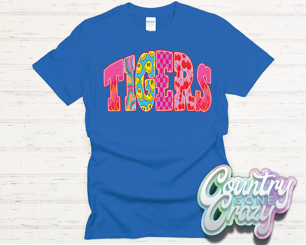 TIGERS // GOOD VIBES // T-Shirt-Country Gone Crazy-Country Gone Crazy