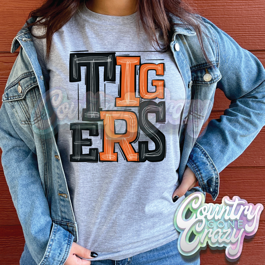 Tigers - Tango T-Shirt-Country Gone Crazy-Country Gone Crazy