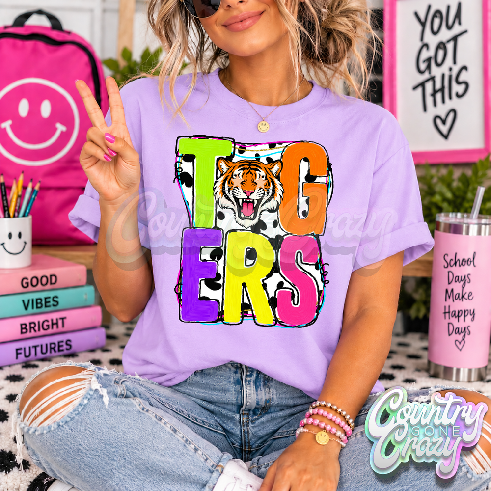 TIGERS ** COLOR POP ** T-SHIRT