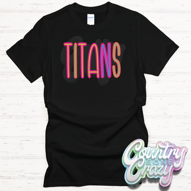 Titans Bright T-Shirt-Country Gone Crazy-Country Gone Crazy