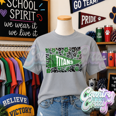 TITANS - FLORAL PENNANT-Country Gone Crazy-Country Gone Crazy