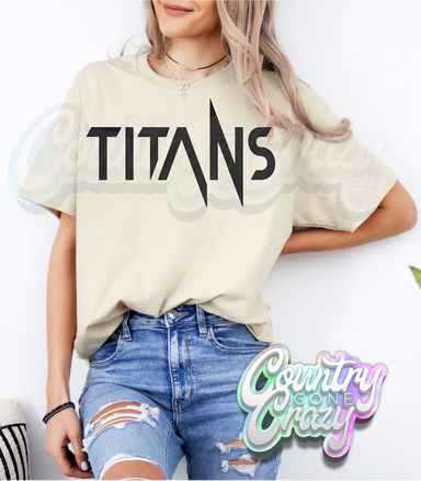 TITANS /// HARD ROCK /// T-SHIRT-Country Gone Crazy-Country Gone Crazy