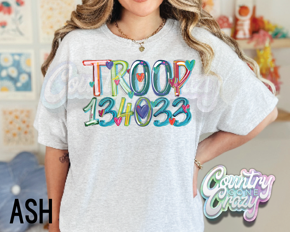 TROOP 134033 • Splash • T-Shirt-Country Gone Crazy-Country Gone Crazy